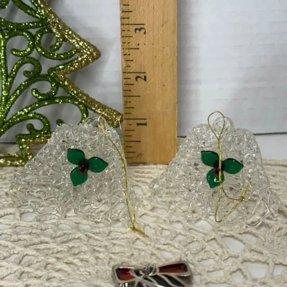 Assorted Christmas Ornaments and Angel Decor